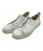 Onitsuka Tigerオニツカタイガー）の古着「レザーシューズ」｜ホワイト