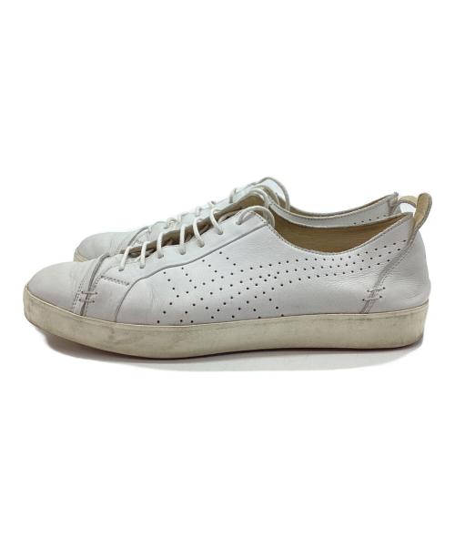 Onitsuka Tiger（オニツカタイガー）Onitsuka Tiger (オニツカタイガー) レザーシューズ ホワイト サイズ:26の古着・服飾アイテム