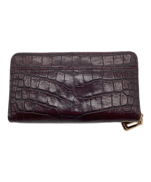LEATHER JEWELS（レザージュエルズ）LEATHER JEWELS (レザージュエルズ) 長財布 パープルの古着・服飾アイテム