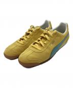 PUMAプーマ）の古着「スウェードスニーカー」｜イエロー