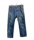 LEVI'Sリーバイス）の古着「ダメージ加工デニムパンツ」｜インディゴ