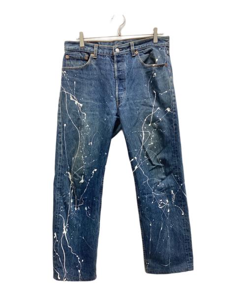 LEVI'S（リーバイス）LEVI'S (リーバイス) ダメージ加工デニムパンツ インディゴ サイズ:35の古着・服飾アイテム