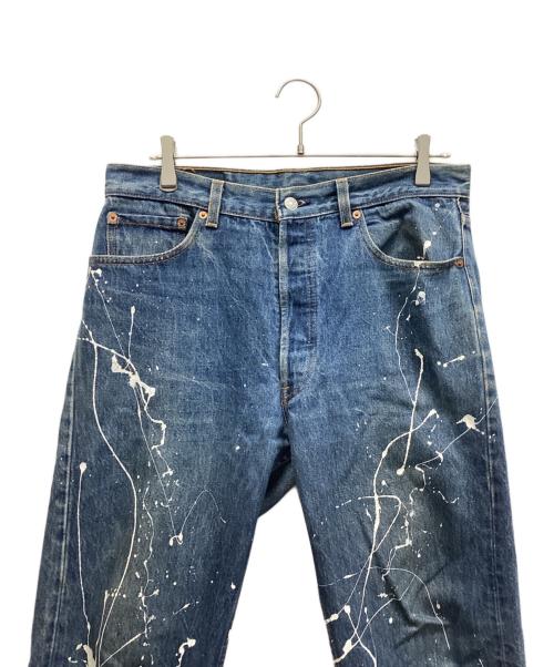 LEVI'S（リーバイス）LEVI'S (リーバイス) ダメージ加工デニムパンツ インディゴ サイズ:35の古着・服飾アイテム