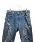 LEVI'S (リーバイス) ダメージ加工デニムパンツ インディゴ サイズ:35：4000円