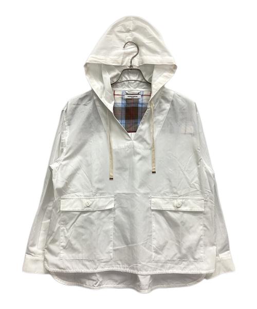 Kinloch Anderson（キンロックアンダーソン）Kinloch Anderson (キンロックアンダーソン) パーカー ホワイト サイズ:表記なしの古着・服飾アイテム