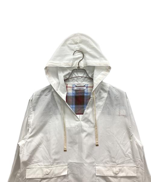 Kinloch Anderson（キンロックアンダーソン）Kinloch Anderson (キンロックアンダーソン) パーカー ホワイト サイズ:表記なしの古着・服飾アイテム