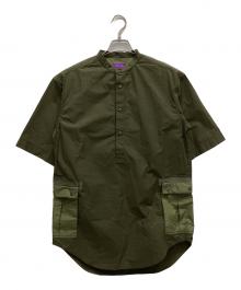 YARDAGE by MARVY JAMOKE（ヤーデージバイマービージャモーク）の古着「シャツジャケット」｜グリーン