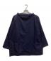 NEWLYN FISHERMANS SMOCKS（ニューリンフィッシャーマンズスモック）の古着「ラウンドネックスモックカットソー」｜ネイビー