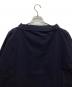 中古・古着 NEWLYN FISHERMANS SMOCKS (ニューリンフィッシャーマンズスモック) ラウンドネックスモックカットソー ネイビー サイズ:M：6000円
