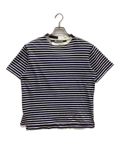 WRAPINNOT（ラッピンノット）WRAPINNOT (ラッピンノット) 半袖Tシャツ ネイビー サイズ:2の古着・服飾アイテム