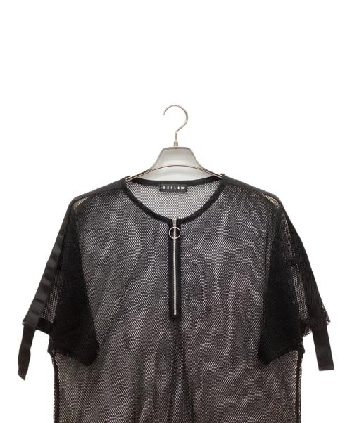 REFLEM（レフレム）REFLEM (レフレム) 半袖カットソー ブラック サイズ:Freeの古着・服飾アイテム