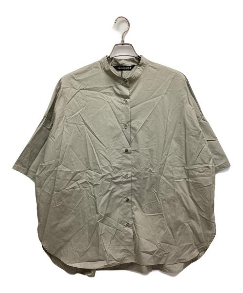 mizuiro-ind（ミズイロインド）mizuiro-ind (ミズイロインド) 半袖シャツ ライトグレー サイズ:表記なしの古着・服飾アイテム
