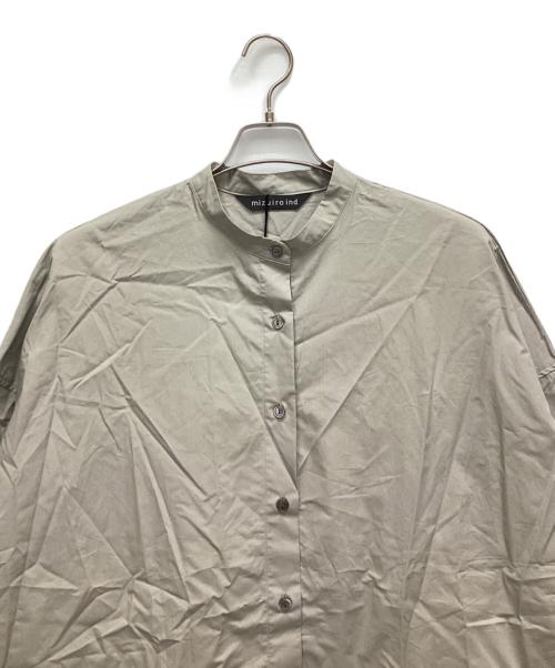 mizuiro-ind（ミズイロインド）mizuiro-ind (ミズイロインド) 半袖シャツ ライトグレー サイズ:表記なしの古着・服飾アイテム