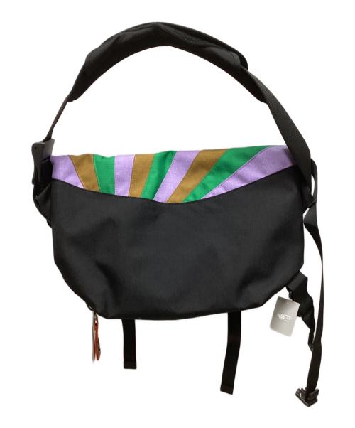 CRUMPLER（クランプラ）CRUMPLER (クランプラ) BEAMS (ビームス) メッセンジャーバッグ グリーン×ブラックの古着・服飾アイテム