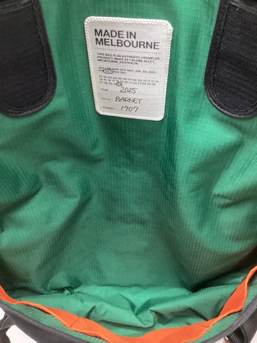 CRUMPLER（クランプラ）CRUMPLER (クランプラ) BEAMS (ビームス) メッセンジャーバッグ グリーン×ブラックの古着・服飾アイテム