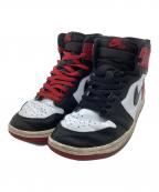 NIKEナイキ）の古着「スニーカー」｜ホワイト×レッド