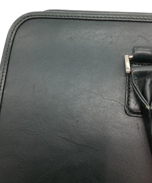business leather factory（ビジネス レザー ファクトリー）business leather factory (ビジネス レザー ファクトリー) ビジネスバッグ グリーンの古着・服飾アイテム