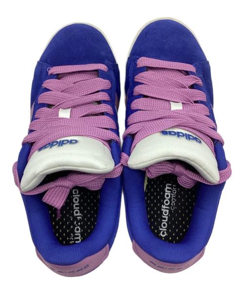 adidas（アディダス）adidas (アディダス) スニーカー ブルー×パープル サイズ:24.5の古着・服飾アイテム