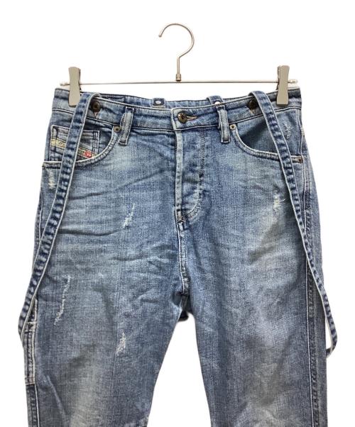DIESEL（ディーゼル）DIESEL (ディーゼル) スキニーデニムパンツ ブルー サイズ:23の古着・服飾アイテム