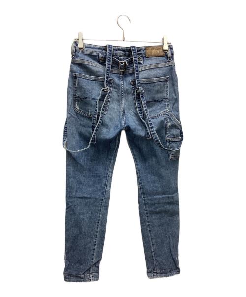 DIESEL（ディーゼル）DIESEL (ディーゼル) スキニーデニムパンツ ブルー サイズ:23の古着・服飾アイテム