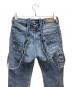 中古・古着 DIESEL (ディーゼル) スキニーデニムパンツ ブルー サイズ:23：2500円