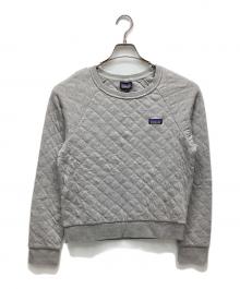 Patagonia（パタゴニア）の古着「キルティングスウェット」｜グレー