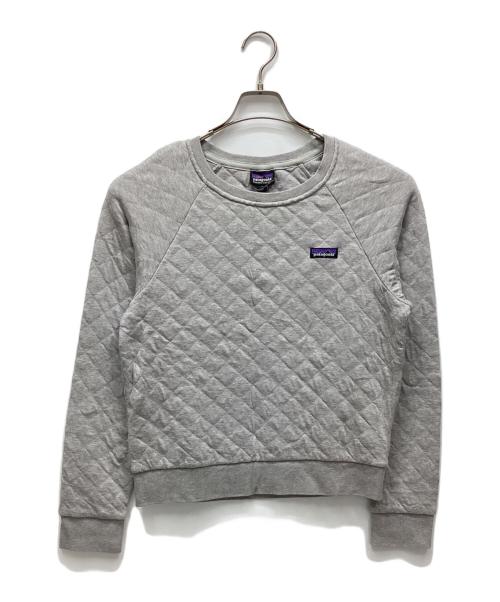 Patagonia（パタゴニア）Patagonia (パタゴニア) キルティングスウェット グレー サイズ:Sの古着・服飾アイテム