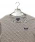 Patagonia (パタゴニア) キルティングスウェット グレー サイズ:S：3000円