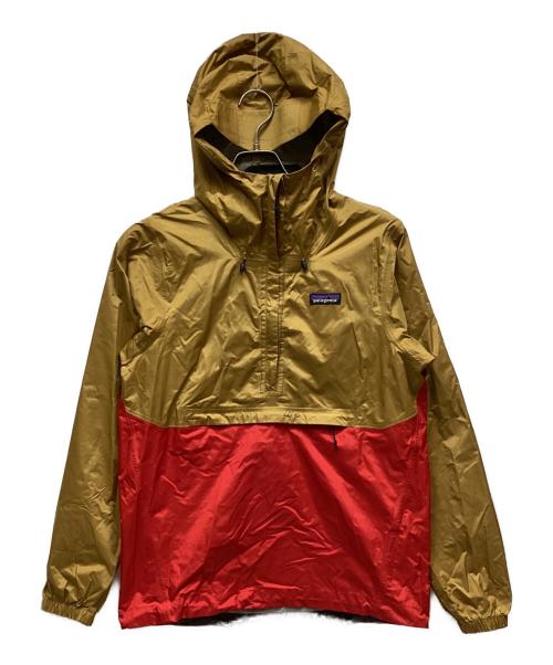 Patagonia（パタゴニア）Patagonia (パタゴニア) ジャケット ブラウン×レッド サイズ:XSの古着・服飾アイテム