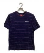 SUPREMEシュプリーム）の古着「Tシャツ」｜ネイビー×レッド