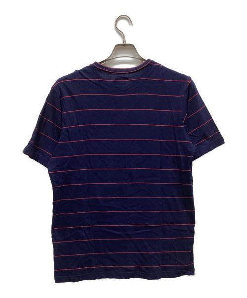 SUPREME（シュプリーム）SUPREME (シュプリーム) Tシャツ ネイビー×レッド サイズ:Sの古着・服飾アイテム