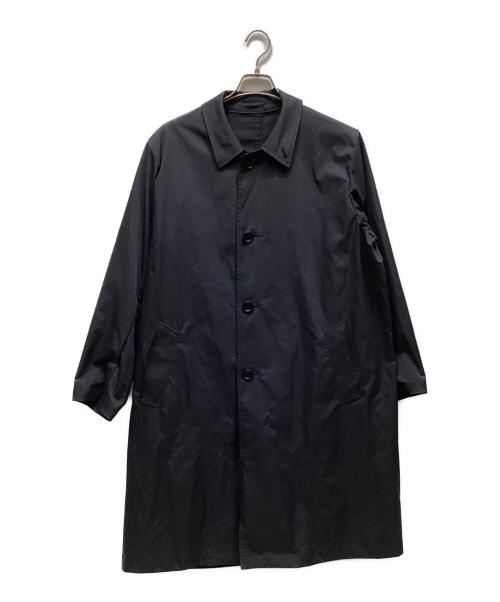 EDIFICE（エディフィス）EDIFICE (エディフィス) ステンカラーコート ネイビー サイズ:Lの古着・服飾アイテム