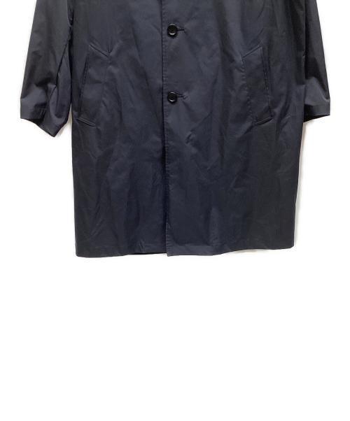 EDIFICE（エディフィス）EDIFICE (エディフィス) ステンカラーコート ネイビー サイズ:Lの古着・服飾アイテム