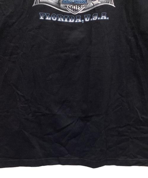 HARLEY-DAVIDSON（ハーレーダビッドソン）HARLEY-DAVIDSON (ハーレーダビッドソン) 半袖Tシャツ ブラック サイズ:2XLの古着・服飾アイテム