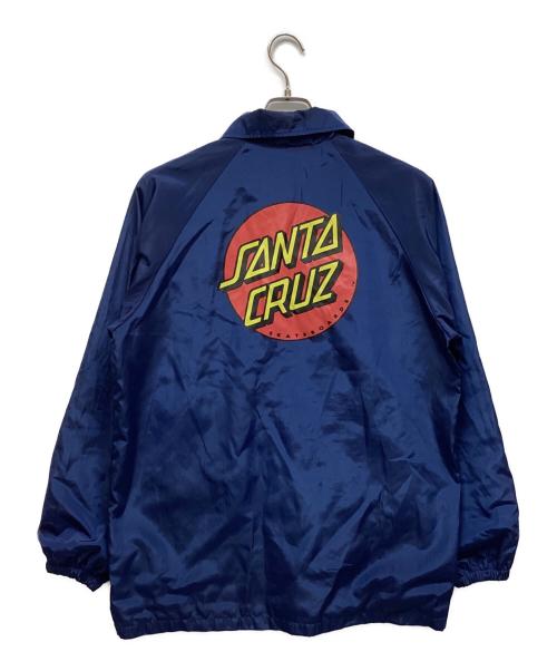 SANTA CRUZ（サンタクルーズ）SANTA CRUZ (サンタクルーズ) コーチジャケット ネイビー サイズ:Lの古着・服飾アイテム