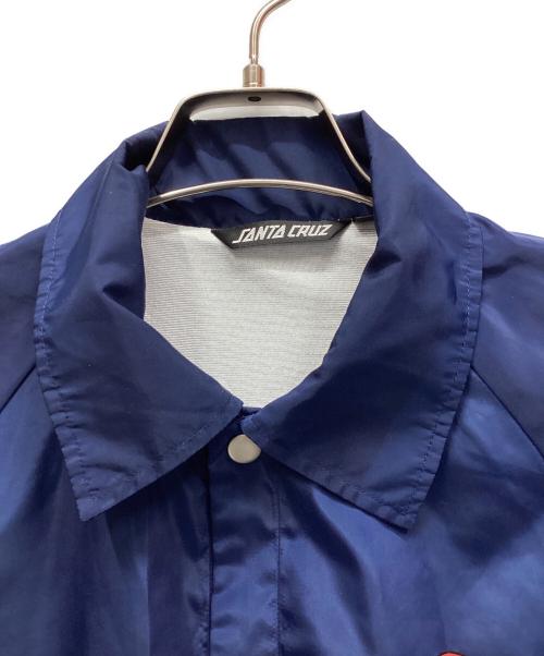 SANTA CRUZ（サンタクルーズ）SANTA CRUZ (サンタクルーズ) コーチジャケット ネイビー サイズ:Lの古着・服飾アイテム