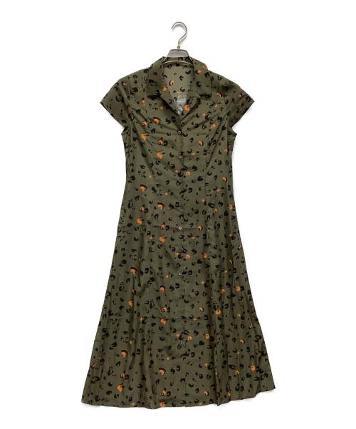 LOUNIE（ルーニー）LOUNIE (ルーニー) ノースリーブワンピース オリーブ サイズ:38の古着・服飾アイテム