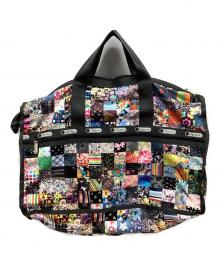 LeSportsac（レスポートサック）の古着「ボストンバッグ」｜グレー