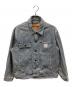 LEVI'S（リーバイス）の古着「デニムジャケット」｜ホワイト×ブルー