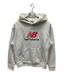 NEW BALANCE（ニューバランス）の古着「パーカー」｜ライトグレー