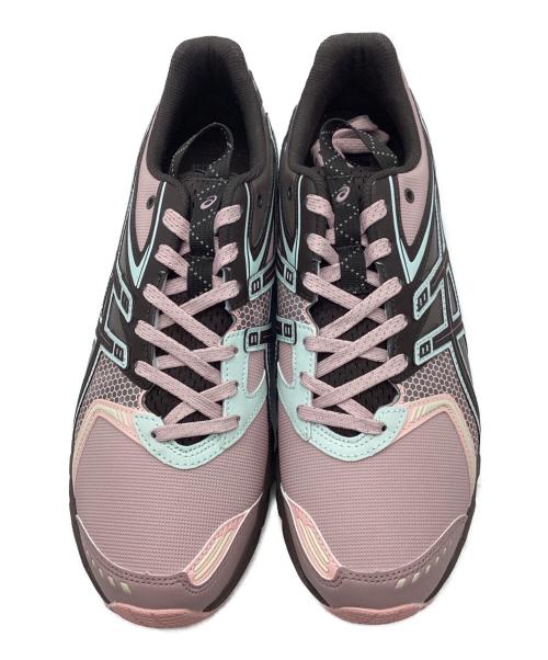 asics（アシックス）asics (アシックス) スニーカー ピンク×ブラウン サイズ:29の古着・服飾アイテム