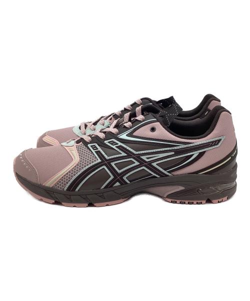 asics（アシックス）asics (アシックス) スニーカー ピンク×ブラウン サイズ:29の古着・服飾アイテム