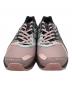 asics (アシックス) スニーカー ピンク×ブラウン サイズ:29：12000円
