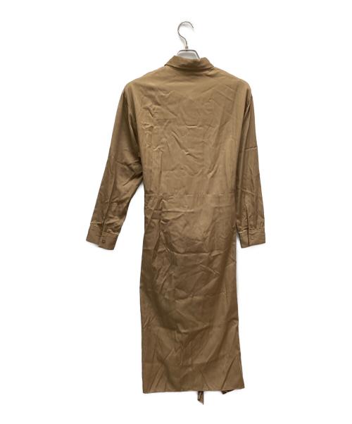 Whim Gazette（ウィムガゼット）Whim Gazette (ウィムガゼット) ワンピース ブラウン サイズ:Fの古着・服飾アイテム