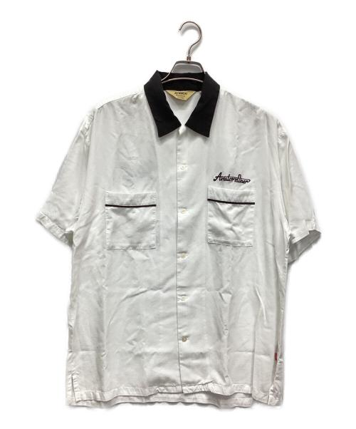 AVIREX（アヴィレックス）AVIREX (アヴィレックス) 半袖シャツ ホワイト サイズ:XLの古着・服飾アイテム