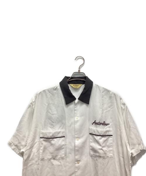 AVIREX（アヴィレックス）AVIREX (アヴィレックス) 半袖シャツ ホワイト サイズ:XLの古着・服飾アイテム