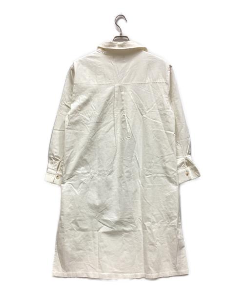 mumokuteki（ムモクテキ）mumokuteki (ムモクテキ) 半袖ワンピース ホワイト サイズ:表記なしの古着・服飾アイテム