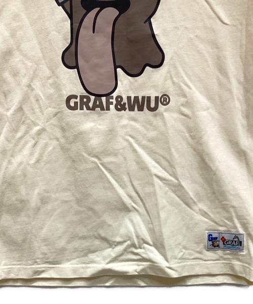 GRAF&WU（グラフアンドユー）GRAF&WU (グラフアンドユー) Tシャツ クリーム サイズ:Lの古着・服飾アイテム
