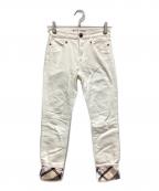 BLUE LABEL CRESTBRIDGEブルーレーベルクレストブリッジ）の古着「パンツ」｜ホワイト