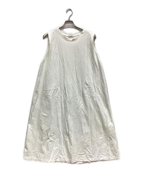 LESSAGE（レサージュ）LESSAGE (レサージュ) ノースリーブワンピース ホワイト サイズ:表記なしの古着・服飾アイテム